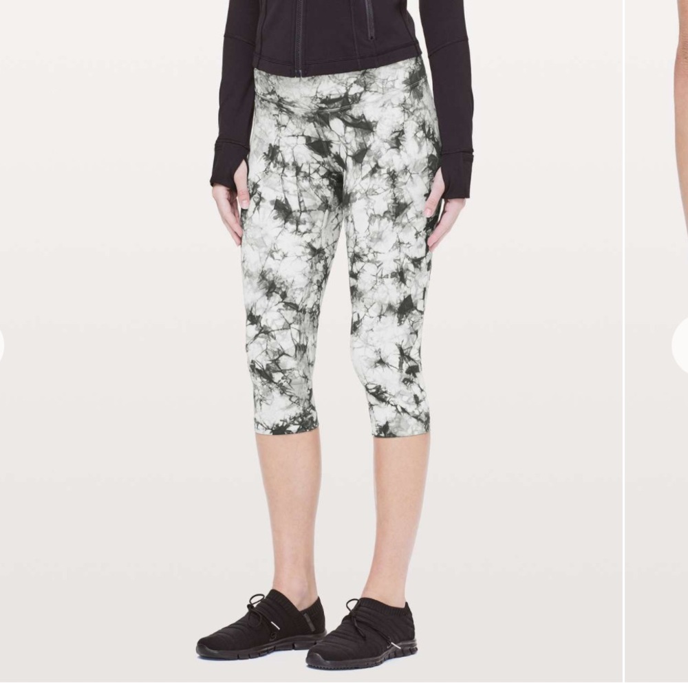 Lululemon Wunder Under Hi Rise Dual Shibori Full On Luxtreme 10 17"